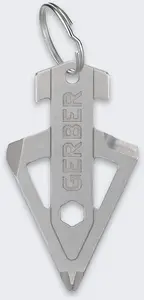 Multitool Gerber Broadhead Silver — compact multi-tool, stainless steel components