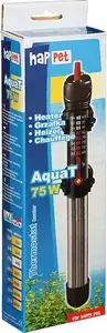 HAPPET akvārija sildītājs AQUAT 25W — iegremdējamais sildītājs, 25 W jauda