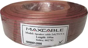 Акустический кабель Maxcable TLYp CCA 2x0,75 мм — бухта 100 м