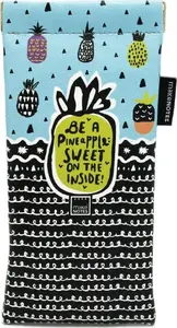 Eyeglasses Case Make Notes Sweet Pineapple model 281621 — protective etui with printed pineapple design