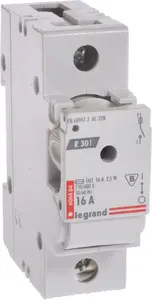 Предохранительный выключатель Legrand R 301 16 A 1P (606604) - однополюсный 16A