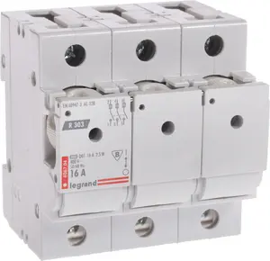 Fuse disconnector Legrand R 303 16A 3P (model 606704)