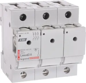 Fuse disconnector Legrand 63A 3-pole D02 model R303 (MPN 606725)