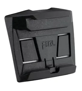 Крепёжная монтажная пластина Petzl E073AB00 для налобных фонарей ARIA, PIXA (2025+), SWIFT RL (2023+), XENA — чёрная, 20 г