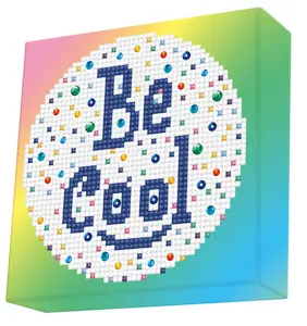 Набор Diamond Dotz Be Cool — многоцветные стразы, 1778 шт., 150×150 мм