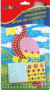 Foam Mosaic Kit Titanum Papuga – craft foam tiles set by Titanum
