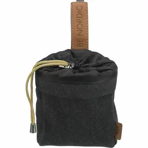 Dog treat bag Trixie 32293 — polyester, black, 10 cm diameter, 140 mm height