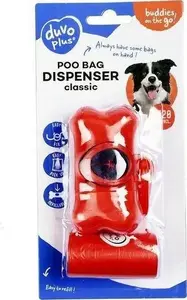 Waste Bag Refills Duvo+ Dyspenser+ Classic Block 2x20 pcs, pet waste disposal
