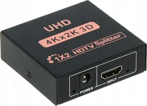 HDMI splitter No name HDMI-SP-1/2KF-V3 — 1 input to 2 outputs, passive signal splitter