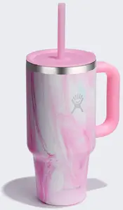 Termokrūze Hydro Flask All Around 9 ar salmiņu — izolēta nerūsējošā tērauda, 25 oz (LE-S25TT32-A)