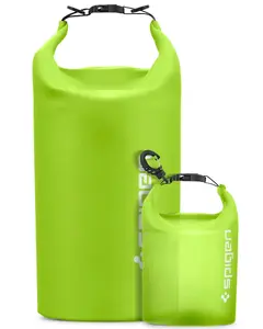 Герметичный мешок Spigen AquaShield A630 — 20 л основной + 2 л вспомогательный, Cactus Green