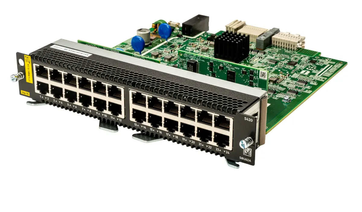HP Aruba Networking CX 5420 pārvaldāma
