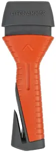 Инструмент для спасения VidaXL Lifehammer Evolution — разбиватель автомобильных стекол и нож для ремня