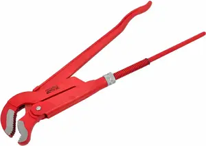 Pipe wrench AWTools 1.5" 45° Black Line