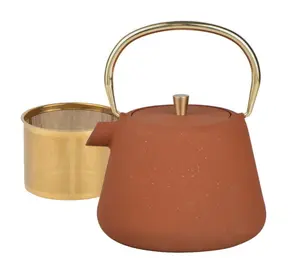 Cast Iron Teapot 1 L with Filter KingHoff KH-1934