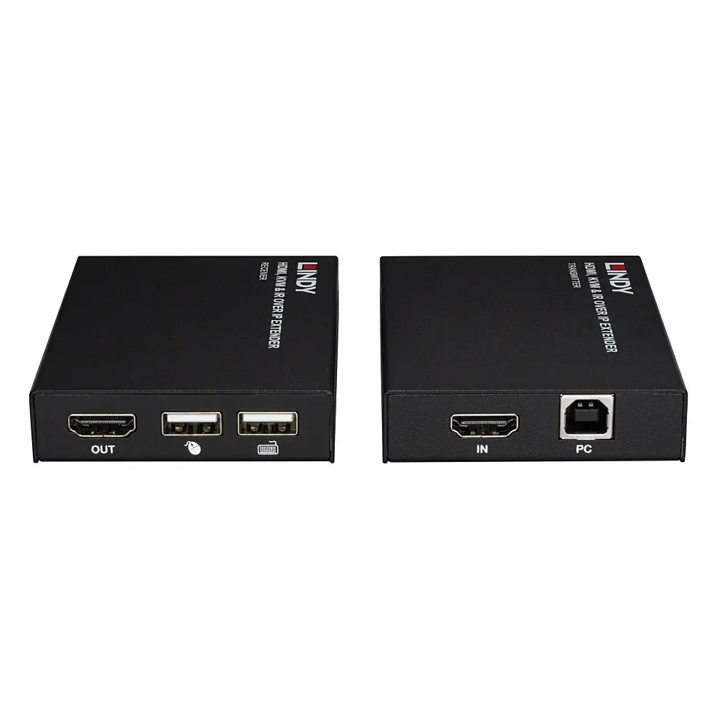 Lindy HDMI KVM un IR pār IP — raidītājs un uztvērējs Photo 3