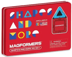 Магнитный конструктор MAGFORMERS Shapes & More — 20 деталей