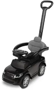 Ride-on car Toyz Land Rover, black — children's push car, age 1–3