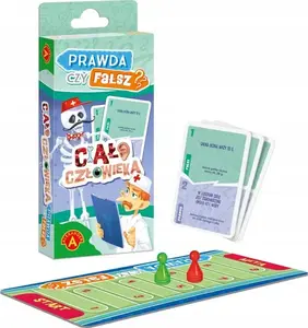 Board Game Alexander Quiz: True or False? Human Body — educational quiz game