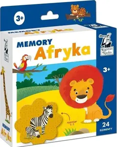 Izglītojoša grāmata Kapitan Nauka Kapitan Nauka. Memory Afryka — bērnu atmiņas spēļu grāmata, MPN 489342