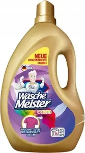 Гель для стирки Waschemeister Wasche Meister 4L — средство для цветного белья, 4 л