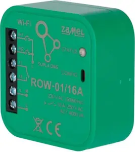 ZAMEL Zamel Supla 1-channel flush-mount Wi‑Fi receiver ROW-01/16A, 16 A