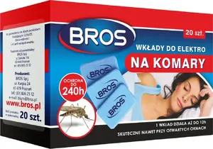 Refill electric mosquito pads BROS 20 pcs for electric vaporizer