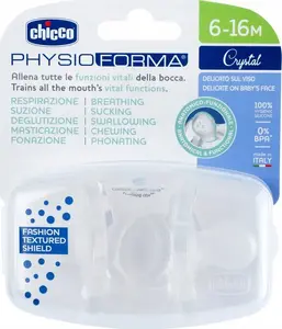 Knupītis CHICCO PF Crystal 6–16 mēn., komplekts 2 gab.
