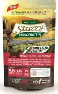 Mitrā kaķu barība Schesir STUZZY PIES monoproteīns liellops ar dzērvenēm 150 g
