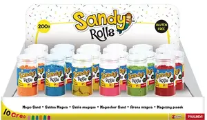 Bērnu kinētiskais smiltis Lisciani Sandy Rolls, daudzkrāsains, bez glutēna, no 3 gadiem