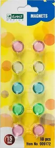 Magnets D.Rect Magnesy 15 mm, pack of 10 — D.Rect