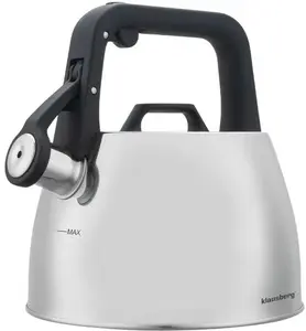 Stovetop Whistling Kettle Klausberg KB-7914, Stainless Steel, 2.5 L