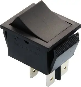 Lean switch button for throttle pedal, 4-pin reflective rebound switch, model 1889