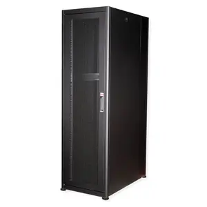 Шкаф серверный 19" ROLINE Basic 42U, 600x1000 мм, перфорированный, чёрный, IP20, 600 кг