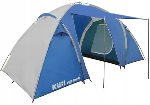 Tent 4MWOOD family 4-person camping tent Kubisport model Kub_05-ST07K-MO, 4-person capacity