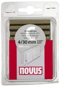 Skavas NOVUS šauras C tips 4/26 mm — 1 100 gab. (modelis 042-0393)