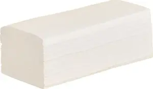 Papīra dvieļi ZZ locījums Bunny Soft Pro, 4000 loksnes, pārstrādāts papīrs, balti