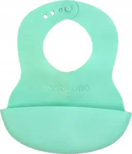 Priekšautiņš ar kabatu Baby Ono 835/03, mint — regulējama aizdare
