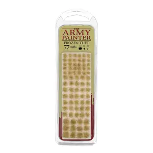 Static grass tufts Army Painter Frozen Tuft - beige/brown scenic flocking
