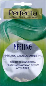 Perfecta skrubja pīlings 073602 — 8 ml maisiņš normālai, kombinētai un taukainai ādai