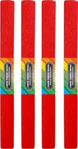 Crepe Paper Sheets STARPAK 50x200 cm dark red, pack of 10