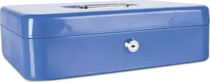 Cash box Donau Donau 5234001PL-10 extra large 300x90x240 mm blue