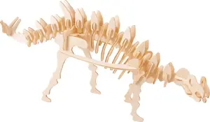 Wooden Puzzle G3 Gepetto - Gigantspinozaur model 325005, wooden construction puzzle