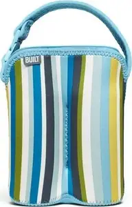 Termoakis pudeļu Built Bottle Buddy divkāršs (baby Blue Stripe)