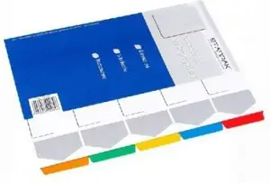 Cardboard Dividers A4 5 Colors STARPAK model 179876