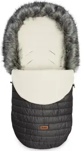 Спальный мешок Sensillo Elf Graphite / Polar 100 x 46 см для ребёнка