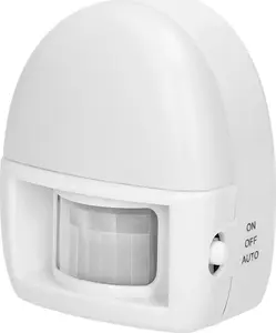 Night plug-in LED lamp ORNO LA-7, battery powered (3×AA), motion sensor
