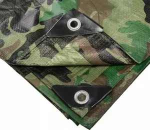 Tarp BRADAS CAMOforest camouflage 3 x 4 m, 90 g/m²