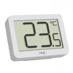 Electronic environment thermometer TFA 30.1065.02 — indoor, °C, battery 1.5V, 15×55×40 mm