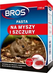 Rodent bait paste BROS 150 g – paste for mice and rats